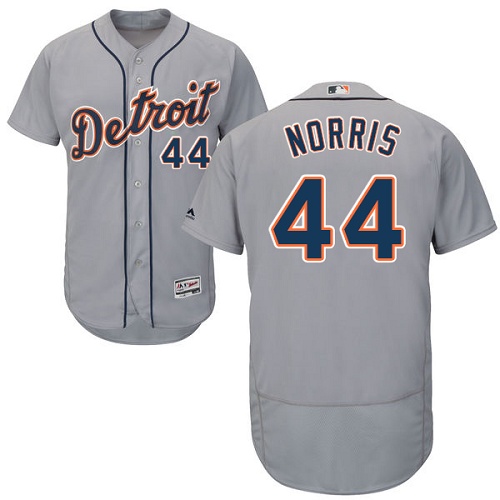 Tigers #44 Daniel Norris Grey Flexbase Authentic Collection Stitched MLB Jersey - Click Image to Close